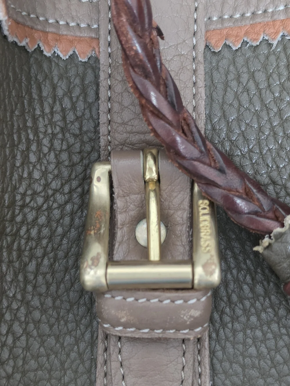 DOONEY & BOURKE PEBBLE LEATHER BACKPACK